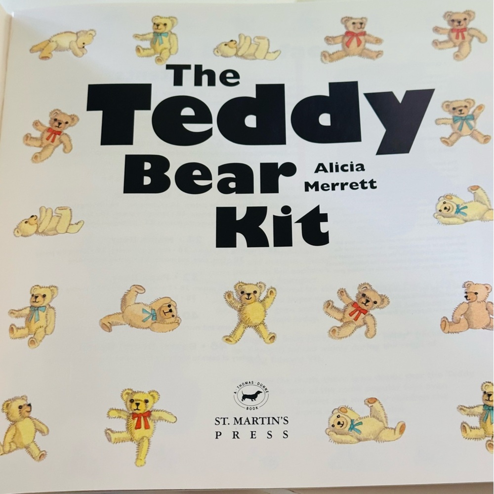 The Teddy Bear Kit Paperback Book - Picture 2 of 11